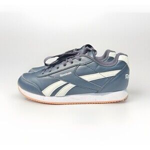 Reebok Royal 2 Kids Size 4 Blue White Sneakers Shoes DV9078 Athletic Casual